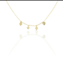 14 Ayar Altın Şans Kolyesi - Minimalist Yonca/Maça Detaylı Zincir Kolye - Winner's Jewelry