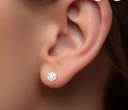 Dört İskambil Sembollü 14 Ayar Beyaz Altın Bant Yüzük - Unisex - Winner's Jewelry